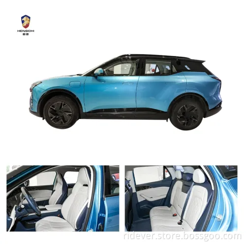 Ridever High Quality 2022 Hengchi 5 Auto 5 Doors 5 Seats SUV Cltc 602 Km New Luxury EV Car Left Hand Used Electric Vehicle Car